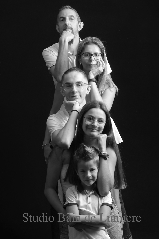 shooting photo famille studio